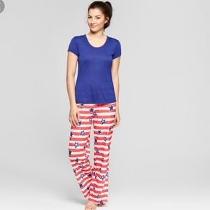Nite Nite Munki Munki 4th Of July Pajama Set NWT